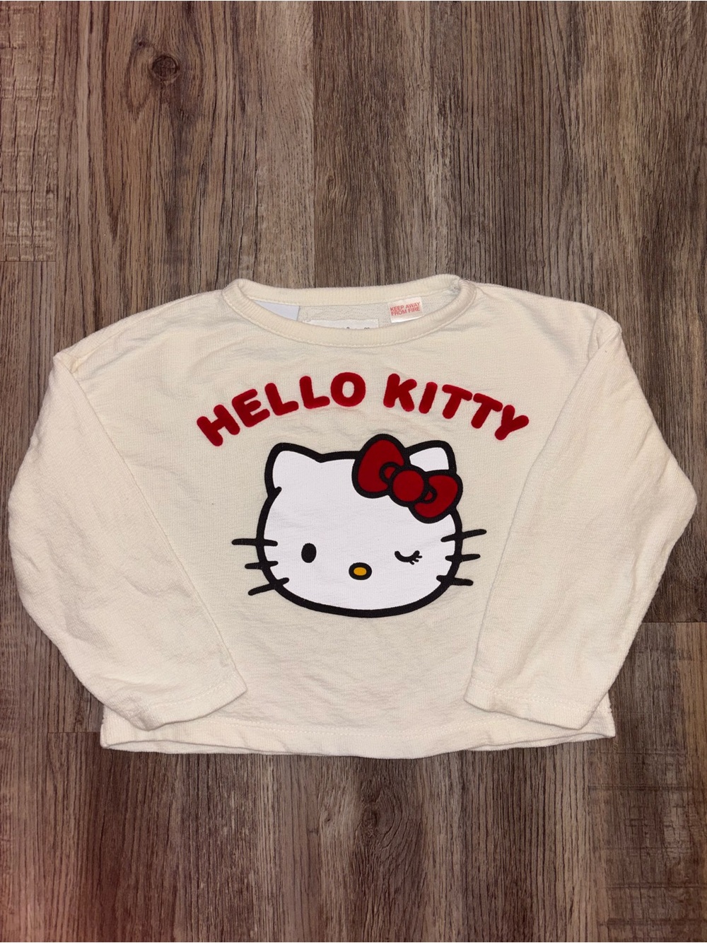 USED Toddler Hello Kitty Shirt